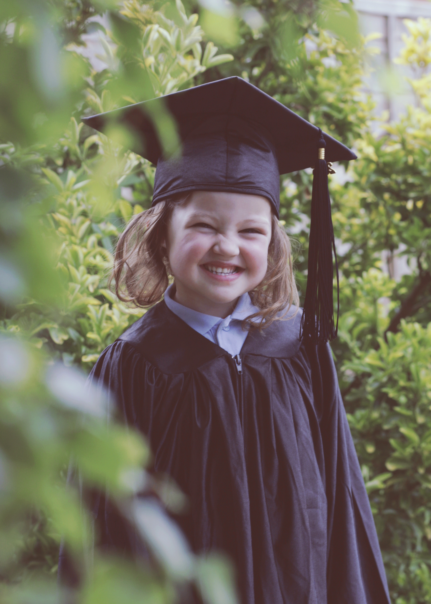 Nursery Session of child graduating